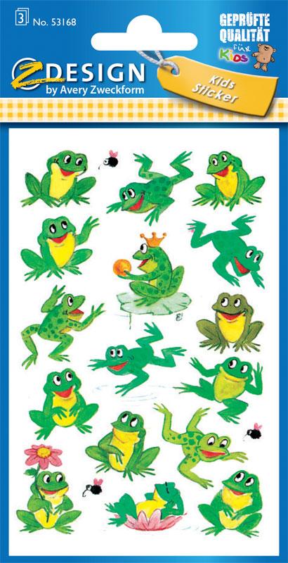 Frog Paper Sticker
